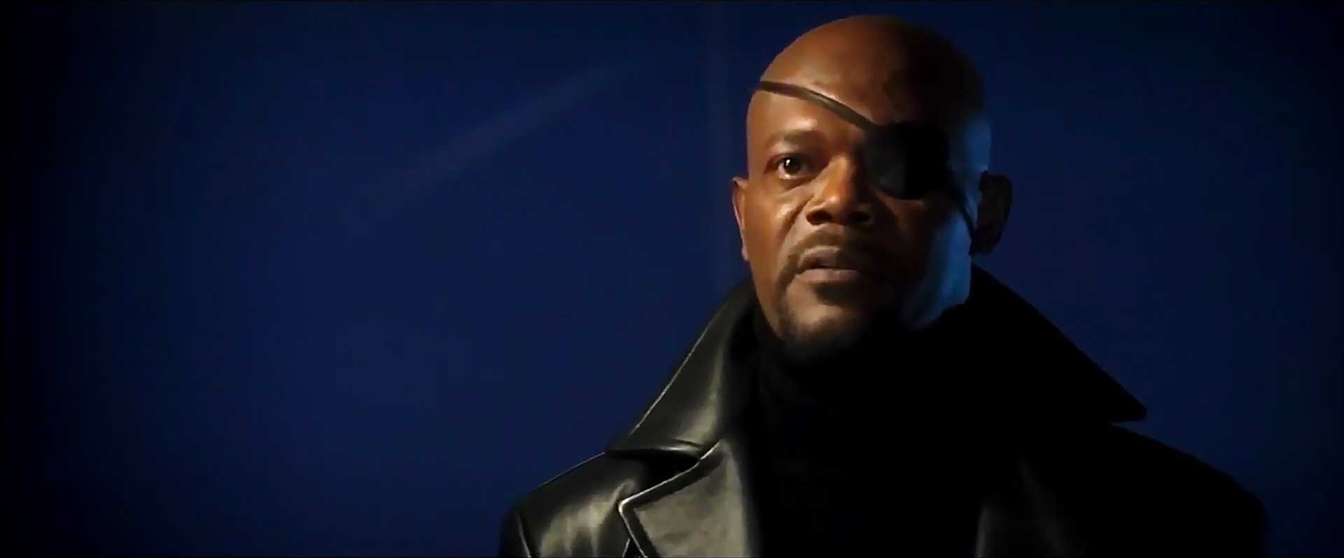 Samuel Jackson as Nick Fury in Iron Man (2008)